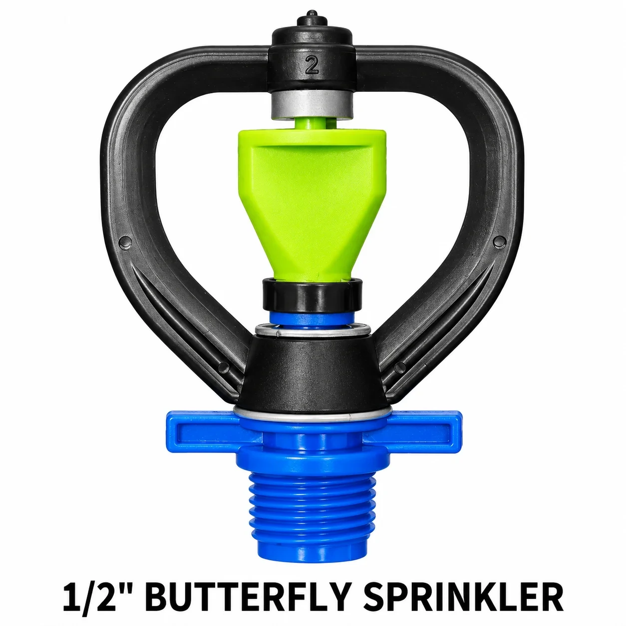 1/2 inch butterfly sprinkler for garden and agricultural irrigation