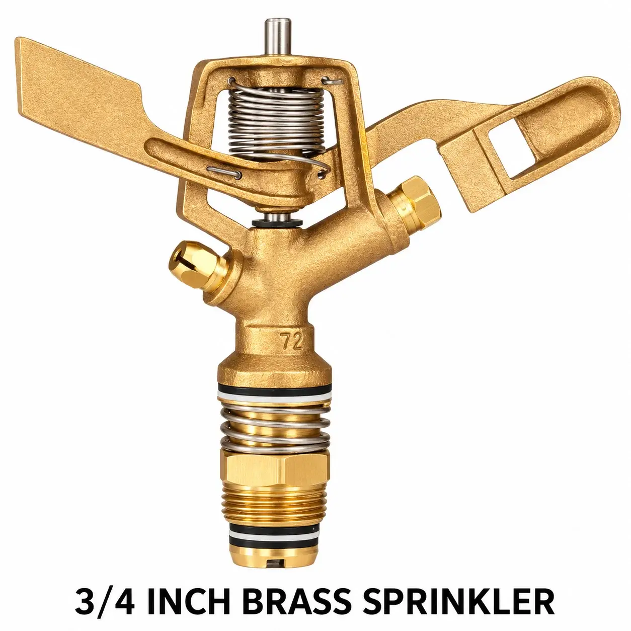 3/4 inch brass sprinkler for agricultural and farm irrigation
